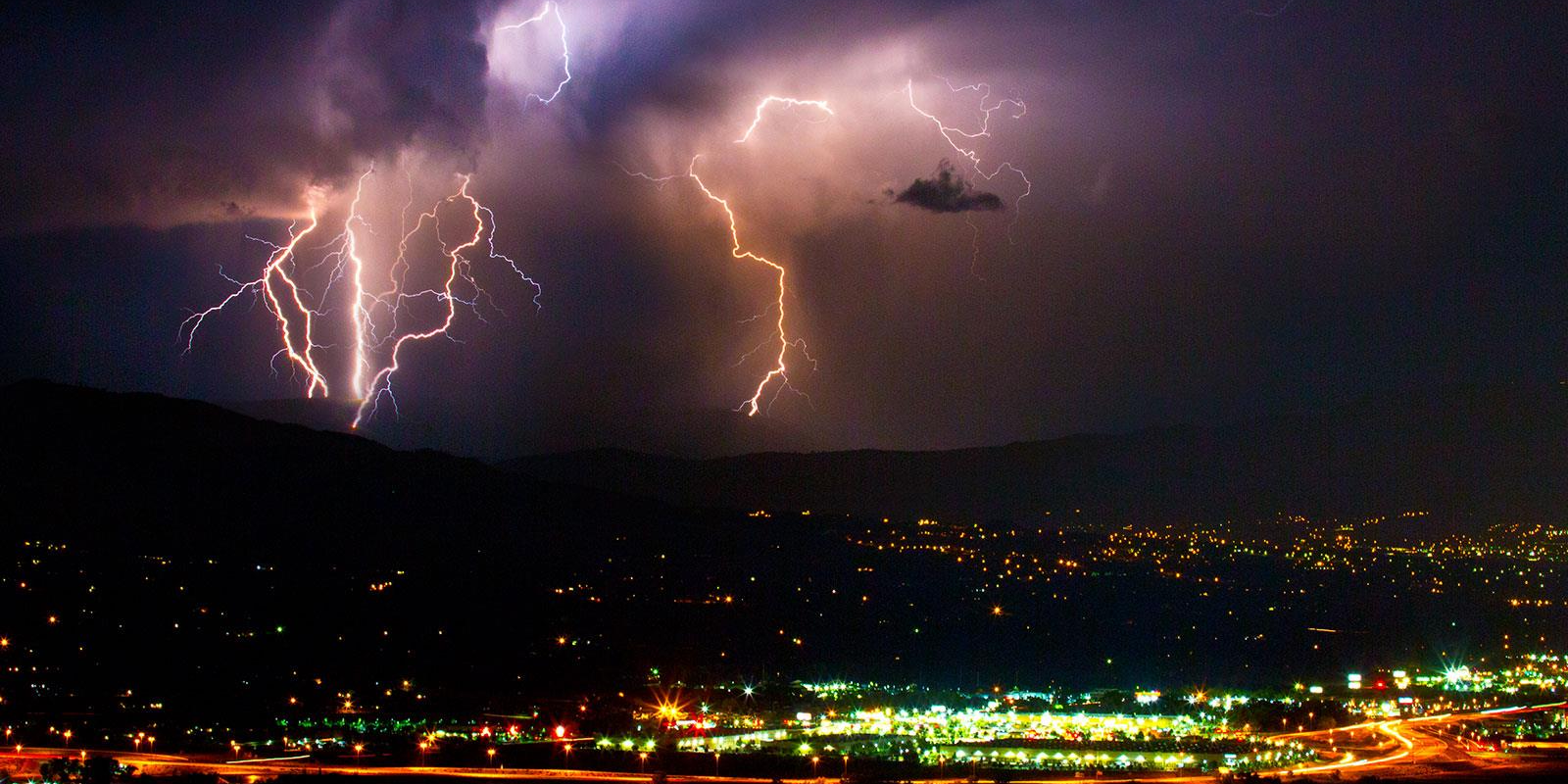 Lightning Over Reno